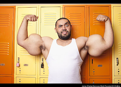 Mostafa Ismail; World's Largest Biceps