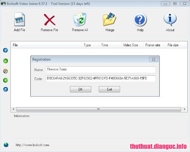 Download Boilsoft Video Joiner 6.57 full 