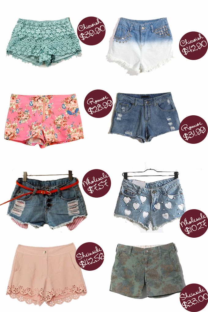 Shorts para o verão