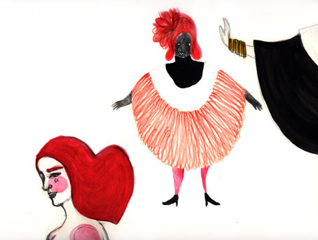 ilustracion de moda//mi moda