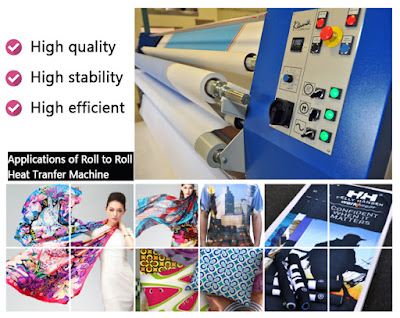 application of heat press machine