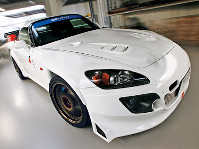 Honda S2000 White Bodykit Sports Modification