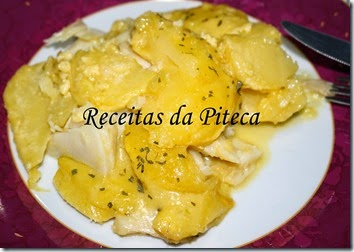 Bacalhau à Etelvina-empratado