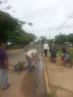 Alcaldia de San Fernando efectuó labores de limpieza y desmalezamiento de la avenida “1° de Mayo”