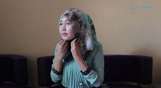 tutorial jilbab cantik