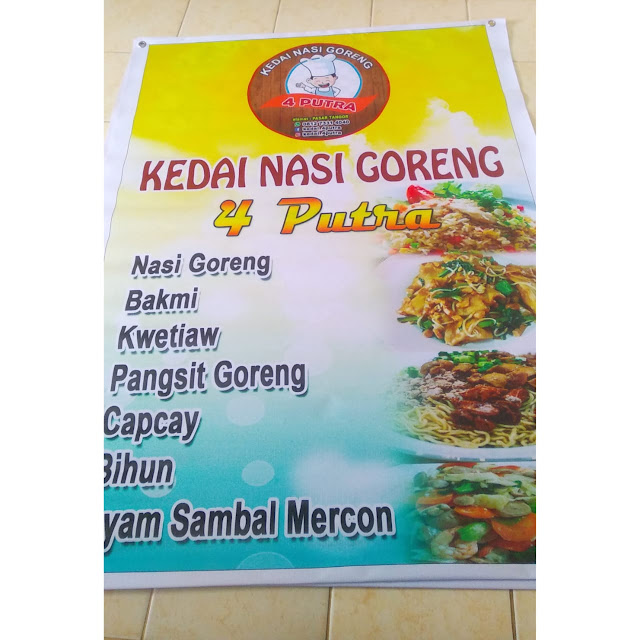 Spanduk Kedai Nasi Goreng