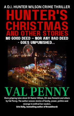 Book cover for 'Hunter's Christmas and Other Stories' by Val Penny
