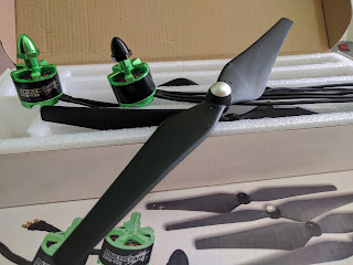 The 9043 Propellers that comes with the Multistar Motors