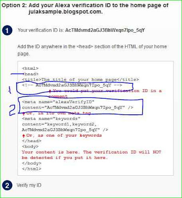 kode klaim meta tag alexa di template blog