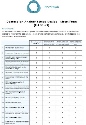 Stress Anxiety Depression Tes