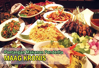 Pantangan Makanan Untuk Penderita Maag