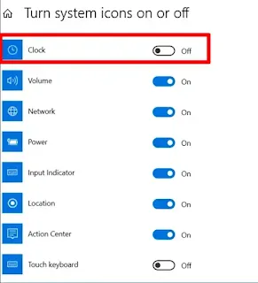 Cara Menghilangkan Jam dan Tanggal di Taskbar Windows 10 (4)