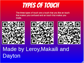  Types of touch