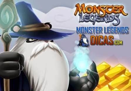 Ganhe Ouro Grátis no Monster Legends