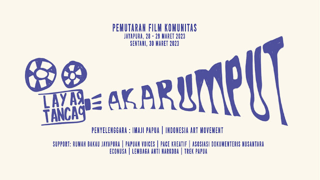 Layar Tancap Akar Rumput Siap Putar 8 Judul Film Karya Komunitas di Jayapura