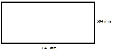 ukuran kertas A1 satuan milimeter