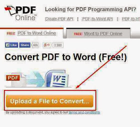Cara merubah file pdf ke word