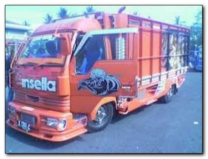 modifikasi mobil truk terbaru