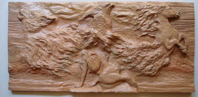 wood carving