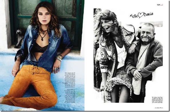 Elle Spain May 2011 Daria Werbowy12