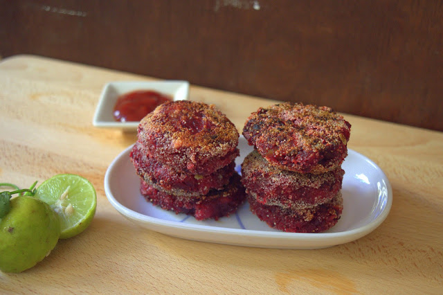 beetroot cutlet