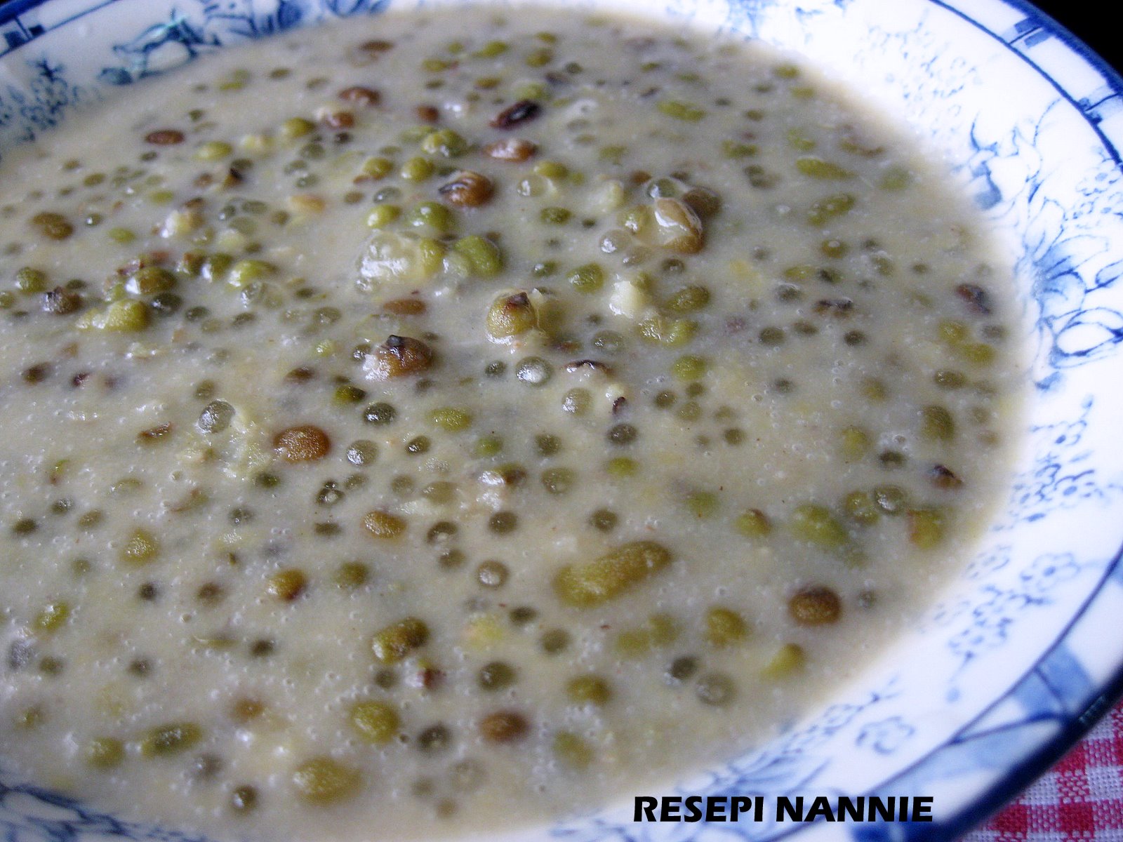 RESEPI NANNIE: BUBUR KACANG HIJAU