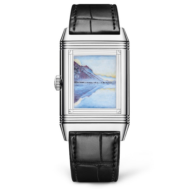 Réplique Montre Jaeger-LeCoultre Reverso Métiers Rares Tribute To Ferdinand Hodler Or Blanc