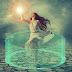 Magical Circle of Light Photo Manipulation