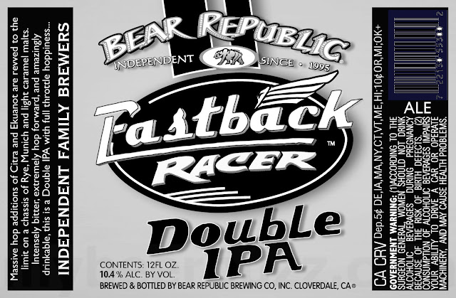 Bear Republic Fastback Racer DIPA Returns