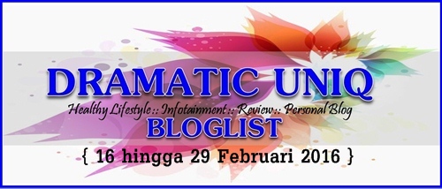 Segmen Bloglist Mac 2016 Bersama DRAMATIC UNIQ