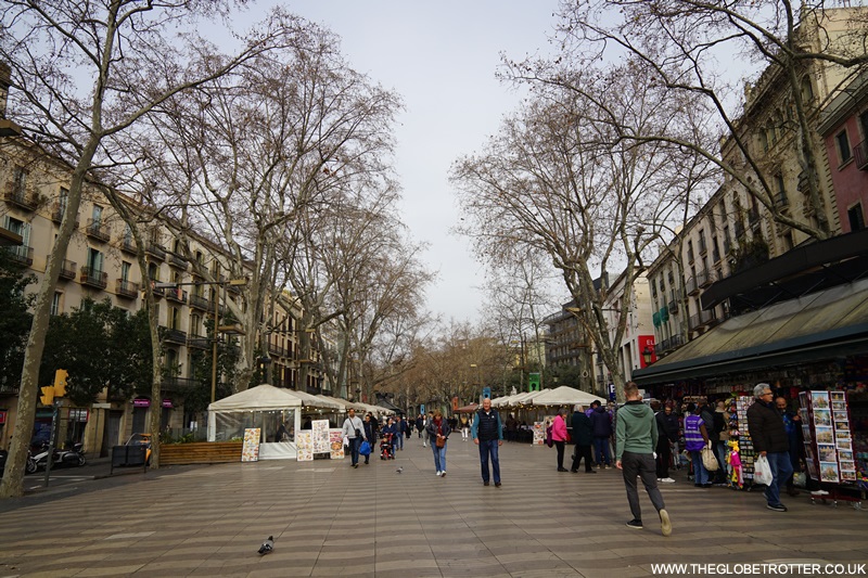 La Rambla in Barcelona