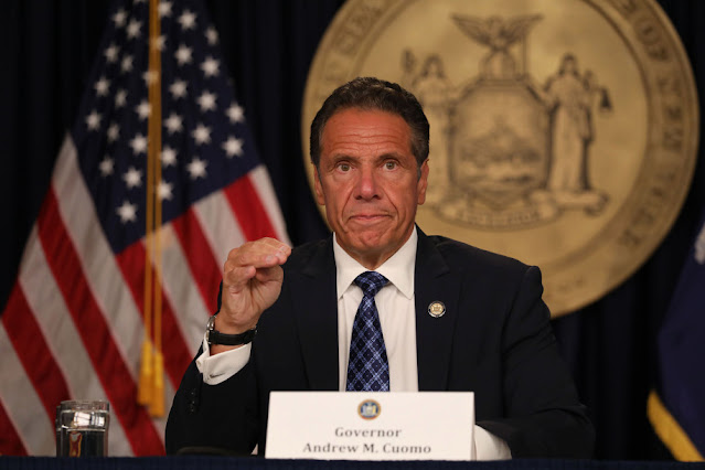 Lawmakers will suspend their ongoing impeachment investigation of Gov.
Andrew M. Cuomo