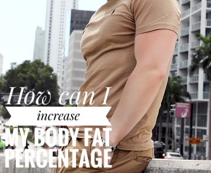 How to increase my body fat percentage