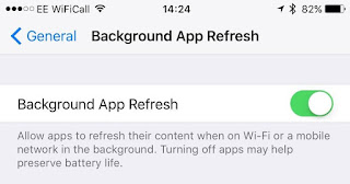 ios background app refresh