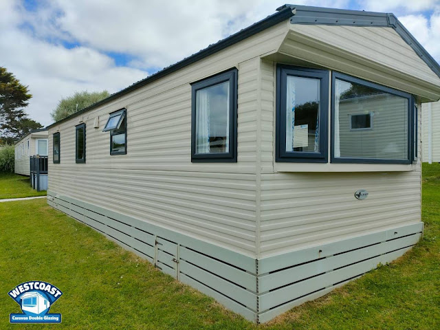 Static caravan double glazing in Newquay Cornwall