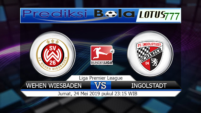 Prediksi  Wehen Wiesbaden Vs Ingolstadt Jumat 24 Mei 2019  23:15