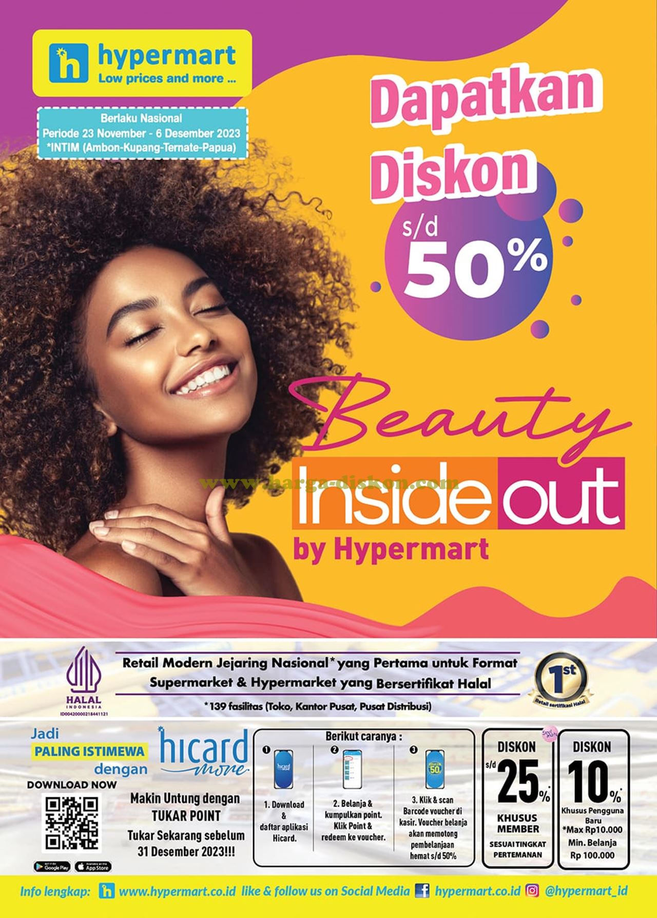 Katalog Promo HYPERMART Terbaru 23 November - 6 Desember 2023