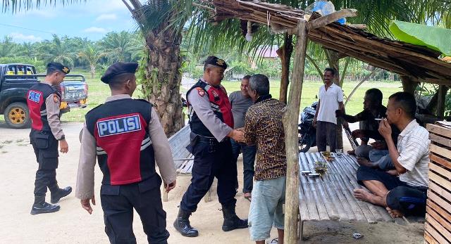 Sat Samapta Polres Aceh Timur Gelar Patroli Dialogis Cegah Tindak Kriminalitas