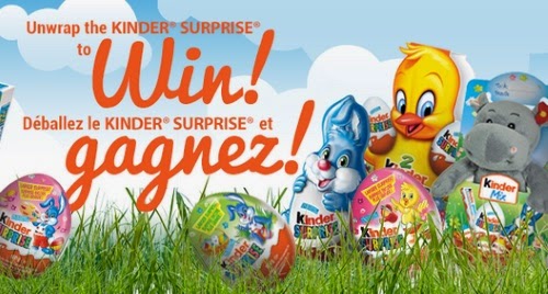 KInder Unwrap the Kinder Surprise To Win Contest
