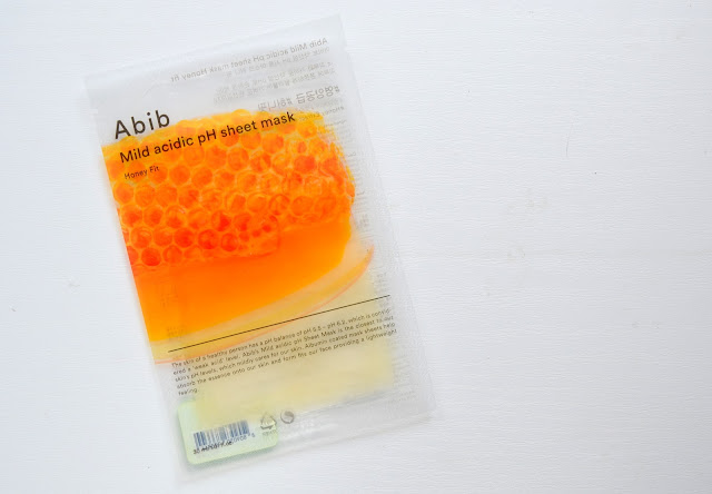 Abib Mild Acidic pH Honey Fit Sheet Mask
