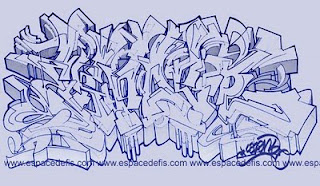 Graffiti Sketches Art