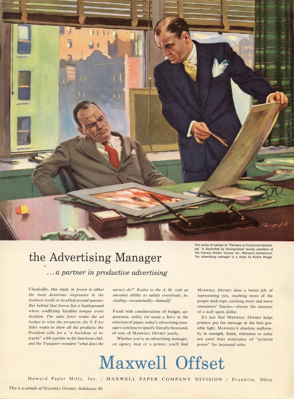 ILLUSTRATION ART: MAKING ADVERTISING ART IN THE 1950s