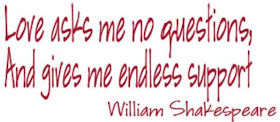 Shakespear Love asks no questions