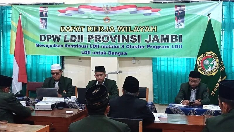 Rakerwil LDII Jambi, Bahas Persiapan Muswil VI Tahun 2023