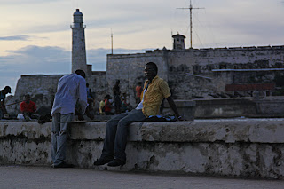 Morro de la Habana. Plano del malecón con vistas al morro de la habana. Cuba. Foto: Iván Barrios Diaz.