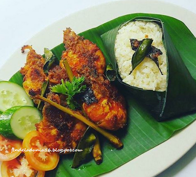 [http://FindWisata.blogspot.com] Wisata Kuliner Nusantara Udang Panggang + Nasi Mentega   