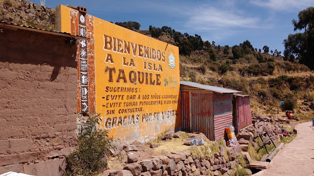 Isla de Taquile Lago Titicaca, Perú