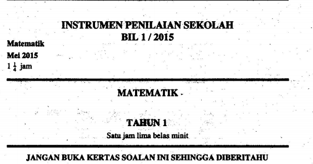 Bank Soalan Sains Tahun 4 Sjkt - Kuora k