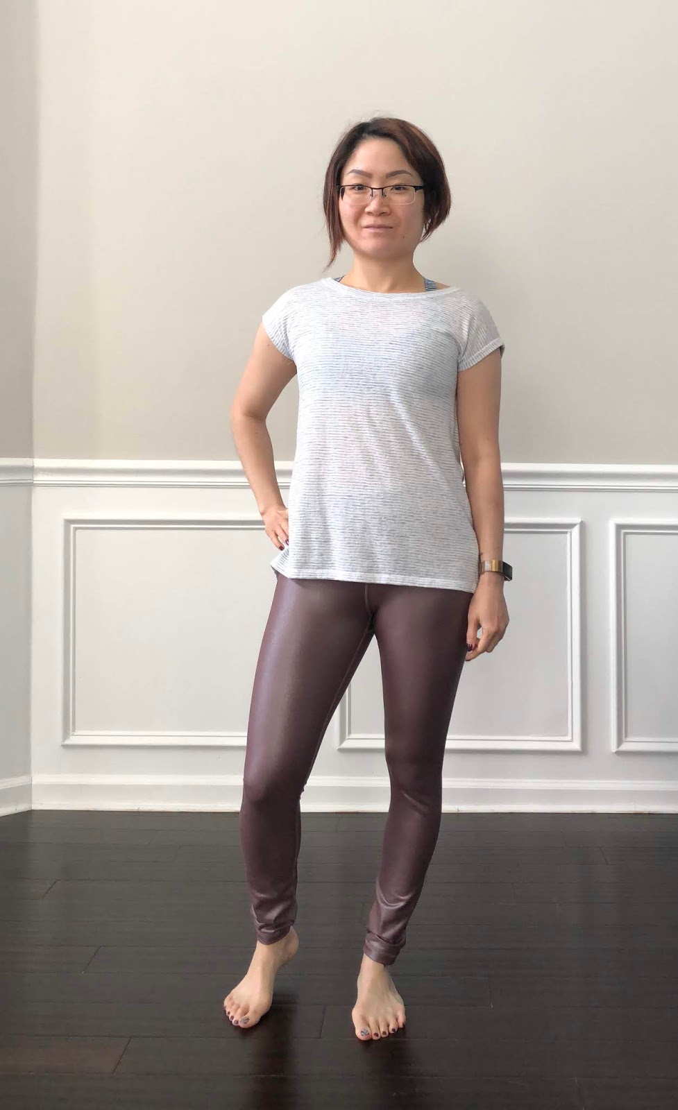 Fit Review Friday! Athleta High Rise Powerful Gleam Tight & High Rise  Serpent Chaturanga Tight