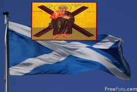 Η σημαία της Σκωτίας, τιμή στον άγιο Ανδρέα